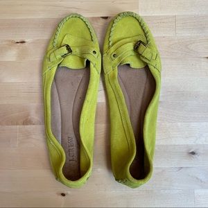J. Crew Kingston Suede Driving Moccasins